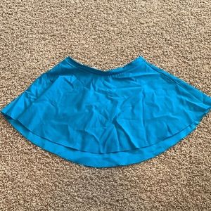 Blue ballet skirt